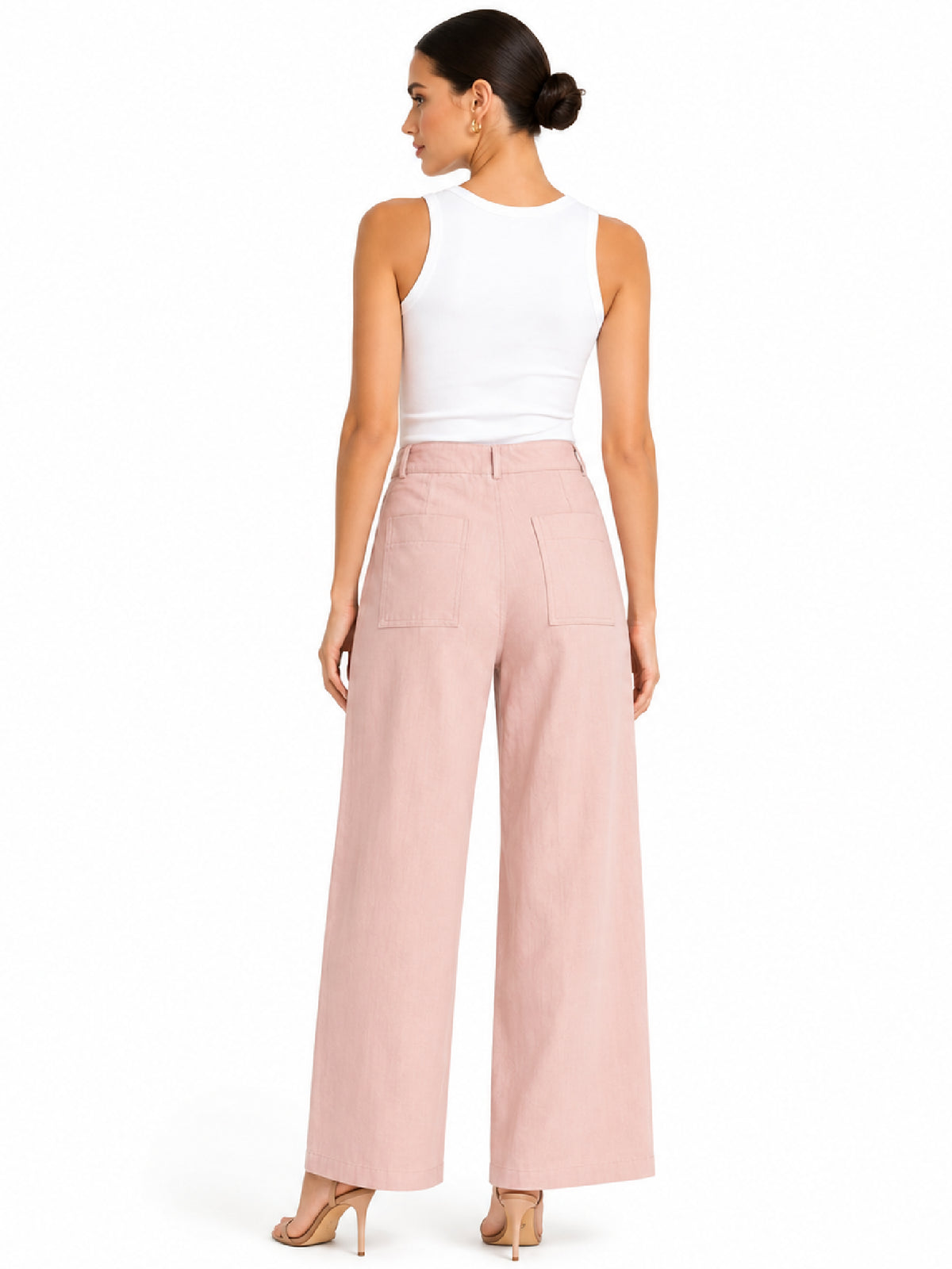 Pantalón Carlota Palo de Rosa
