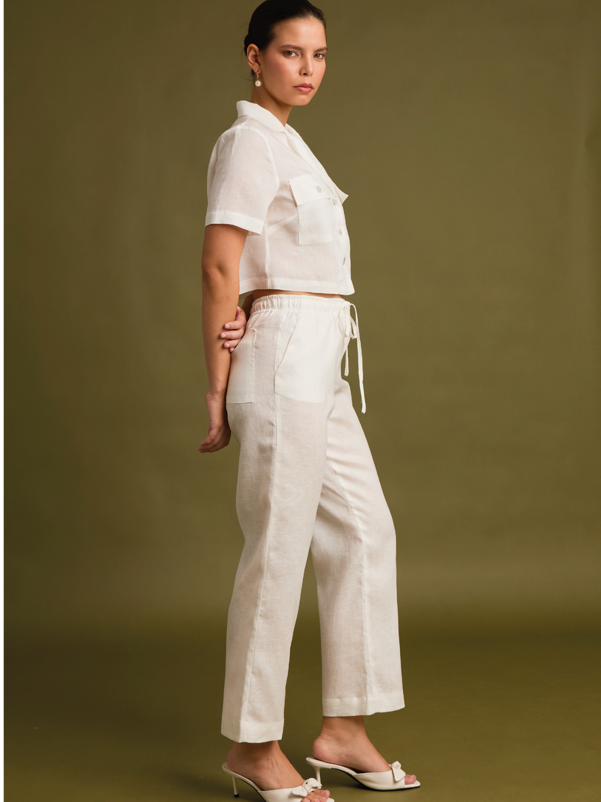 Pantalón Dinara Blanco