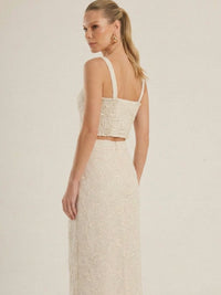Blusa Idalia Ivory