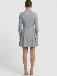 Vestido Corto Galeana Gris