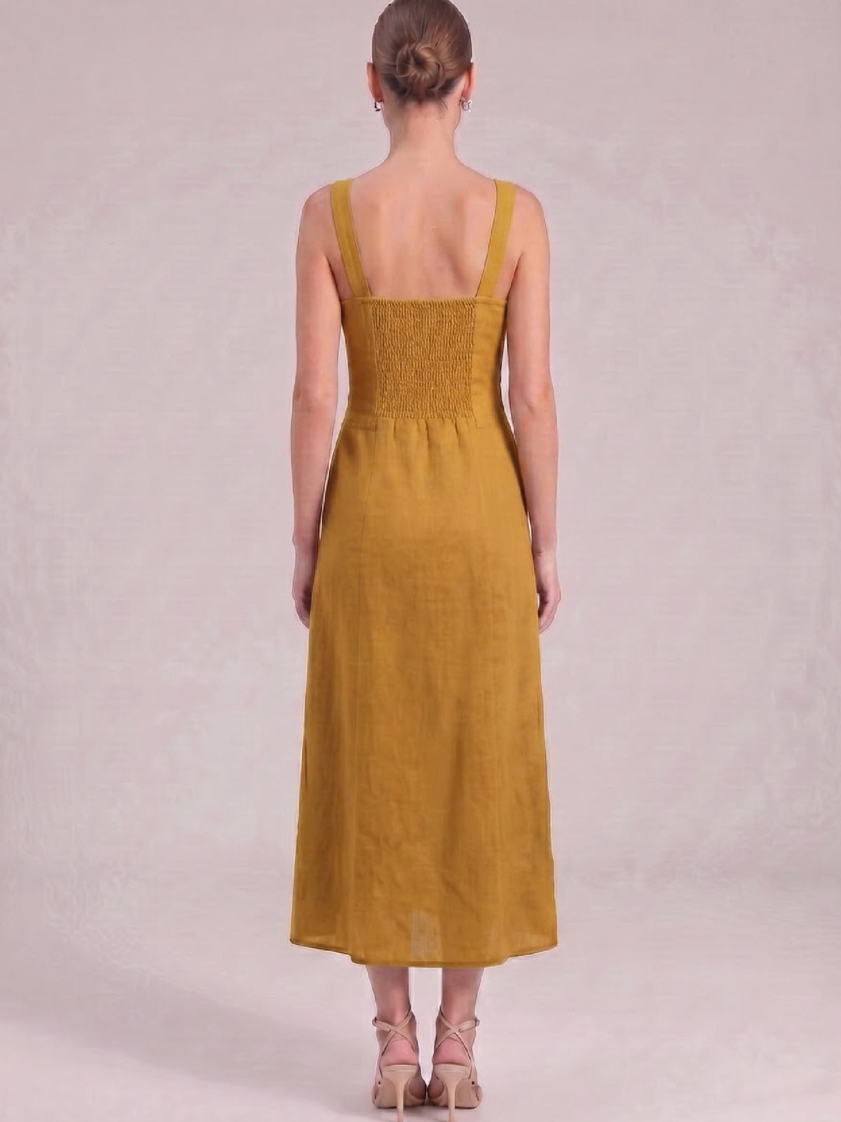 Vestido Largo Jaipur Amarillo
