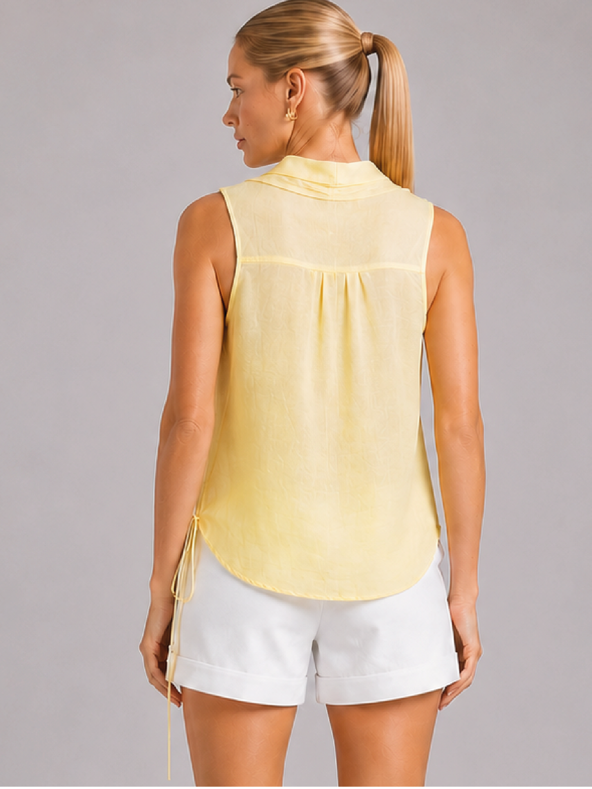 Blusa Zaid Amarillo