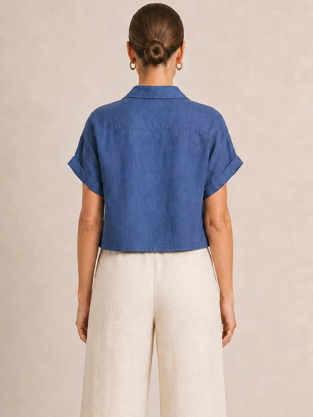 Blusa Milonga Navy