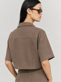 Blusa Eucaris Taupe