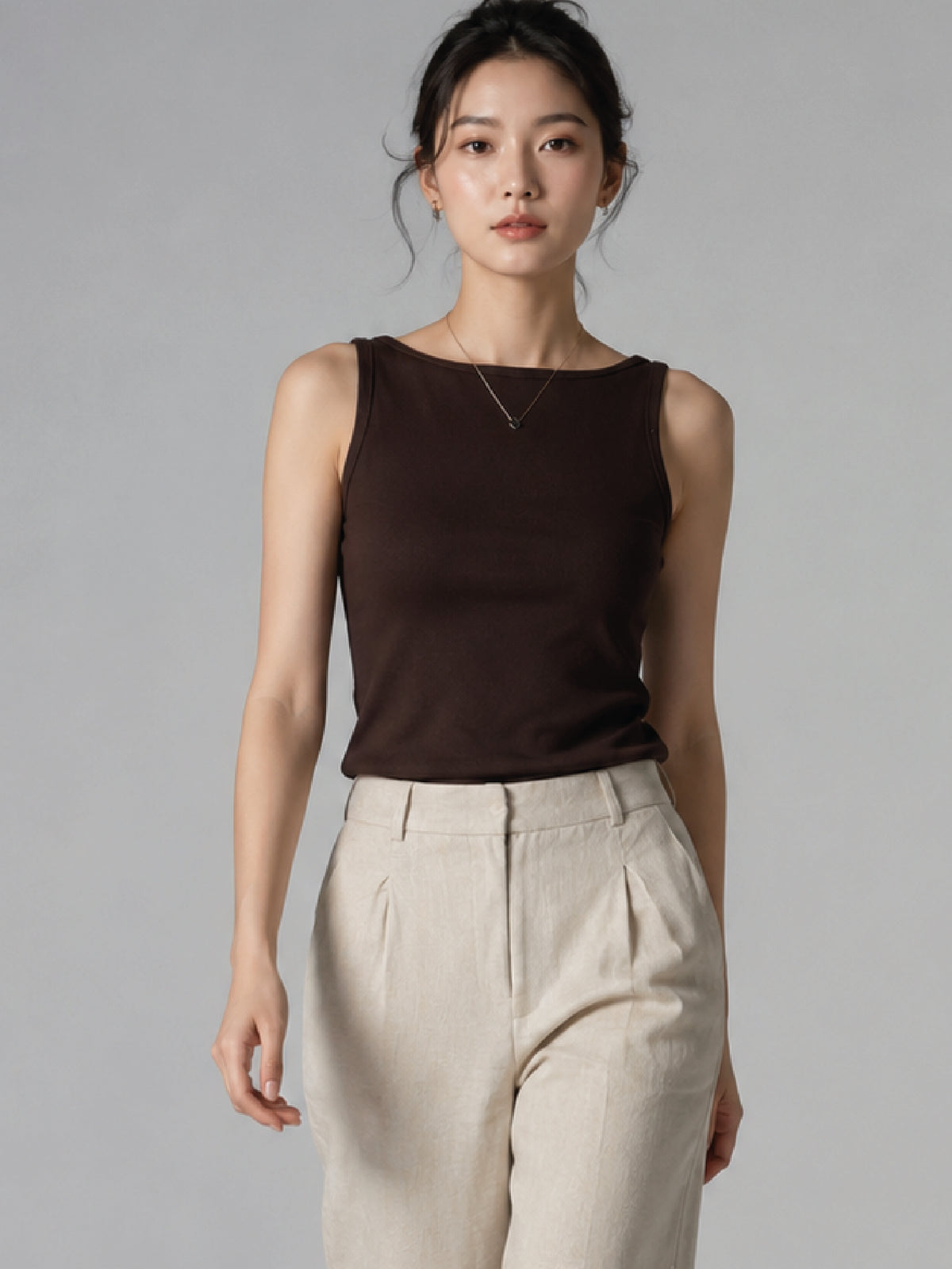 Blusa Leila Cafe