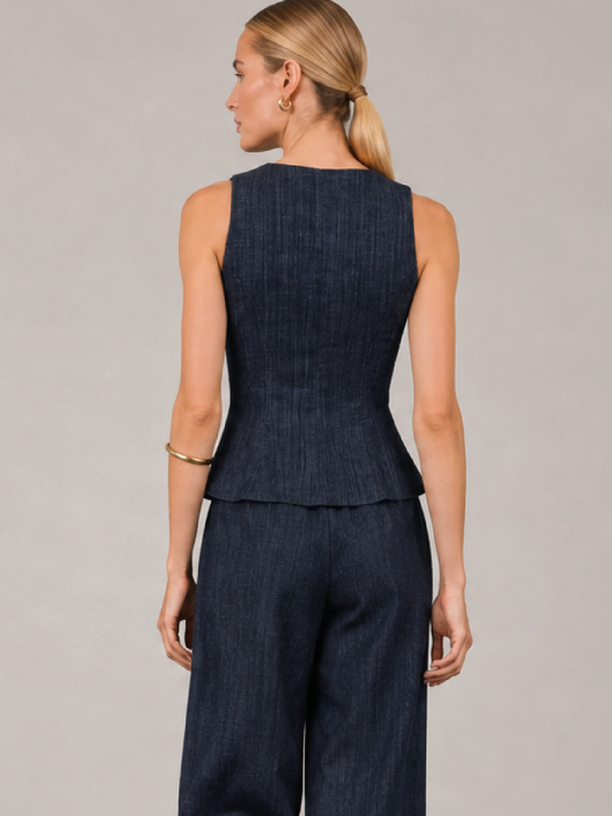 Blusa Gaetana Indigo