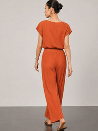 Pantalón Largo Dilana Terracota