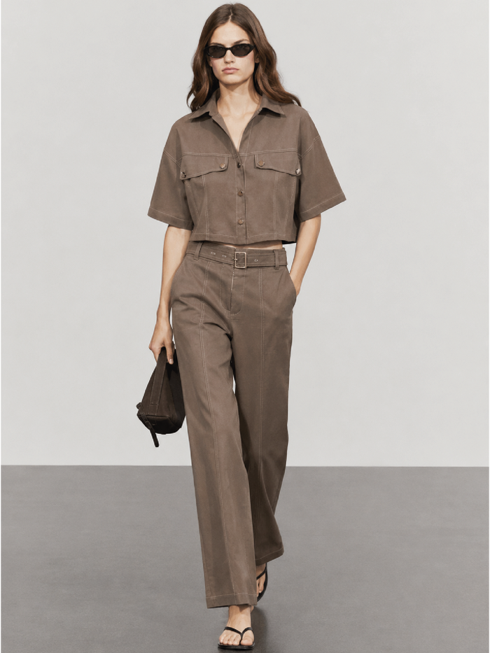 Pantalón Eucaris Taupe