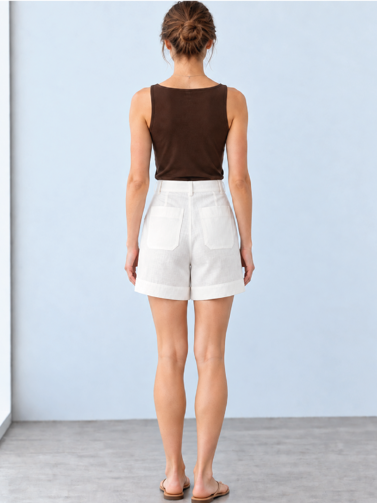 Short Leonor Blanco