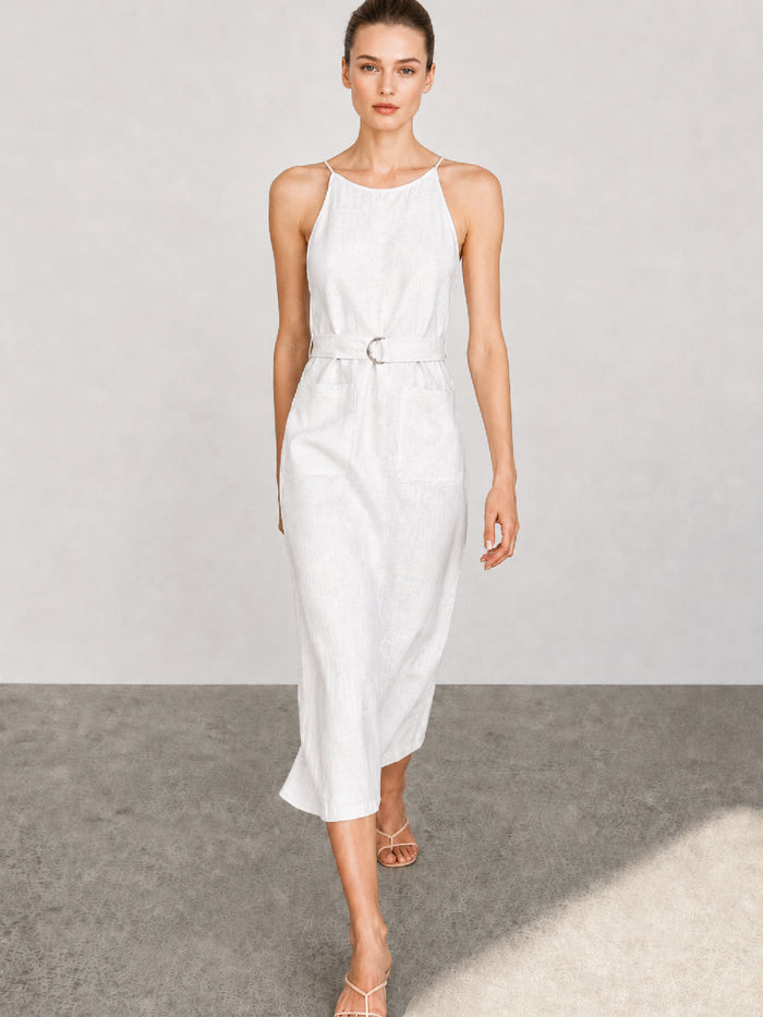 Vestido Largo Alegra Blanco