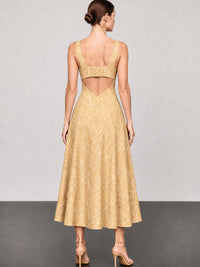 Vestido Largo Ashika Beige