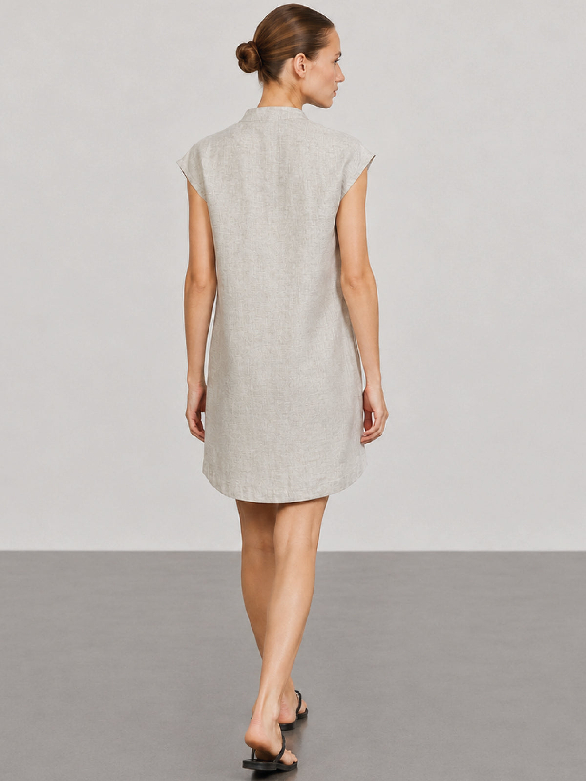 Vestido Corto Aura Natural