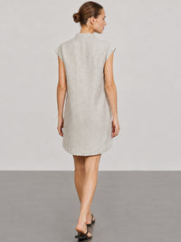 Vestido Corto Aura Natural