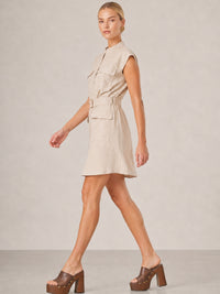 Vestido Corto Aura Natural