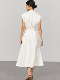 Vestido Largo Brugola Blanco