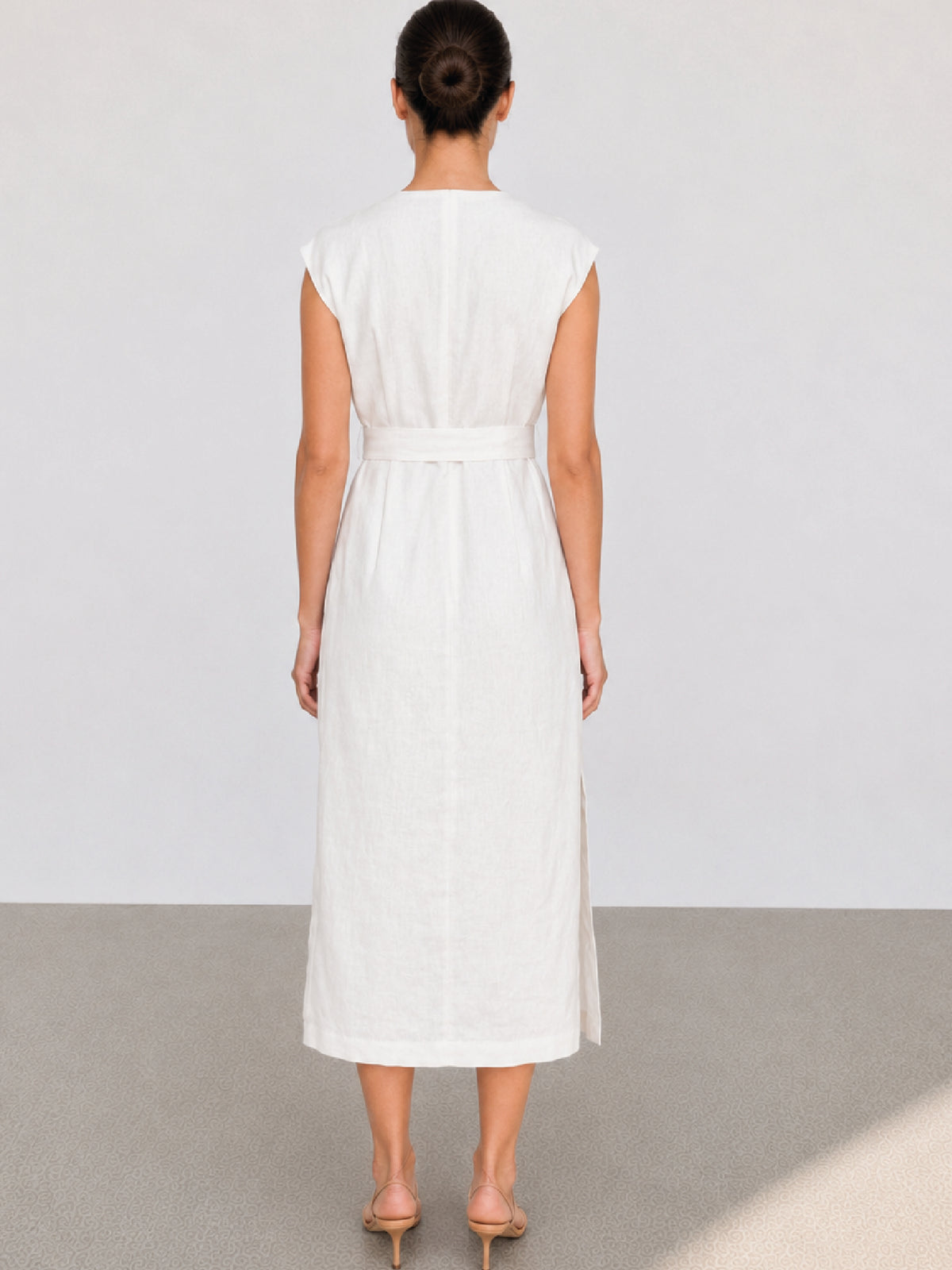 Vestido Largo Kalle Blanco
