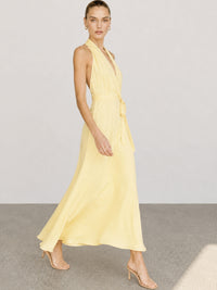 Vestido Largo Labella  Amarillo