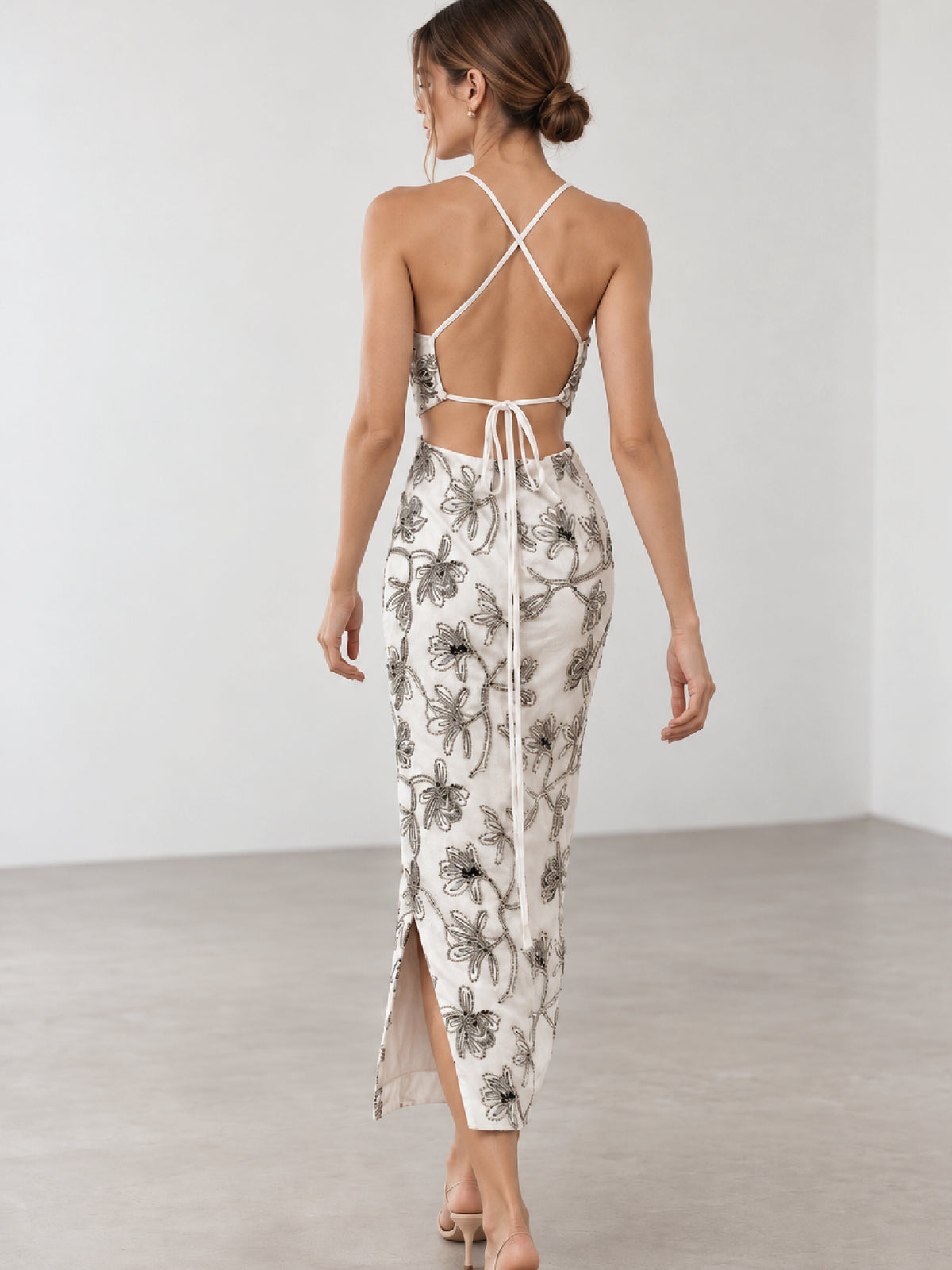 Vestido Largo Lustre