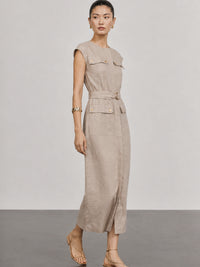 Vestido Largo Marlena Sand