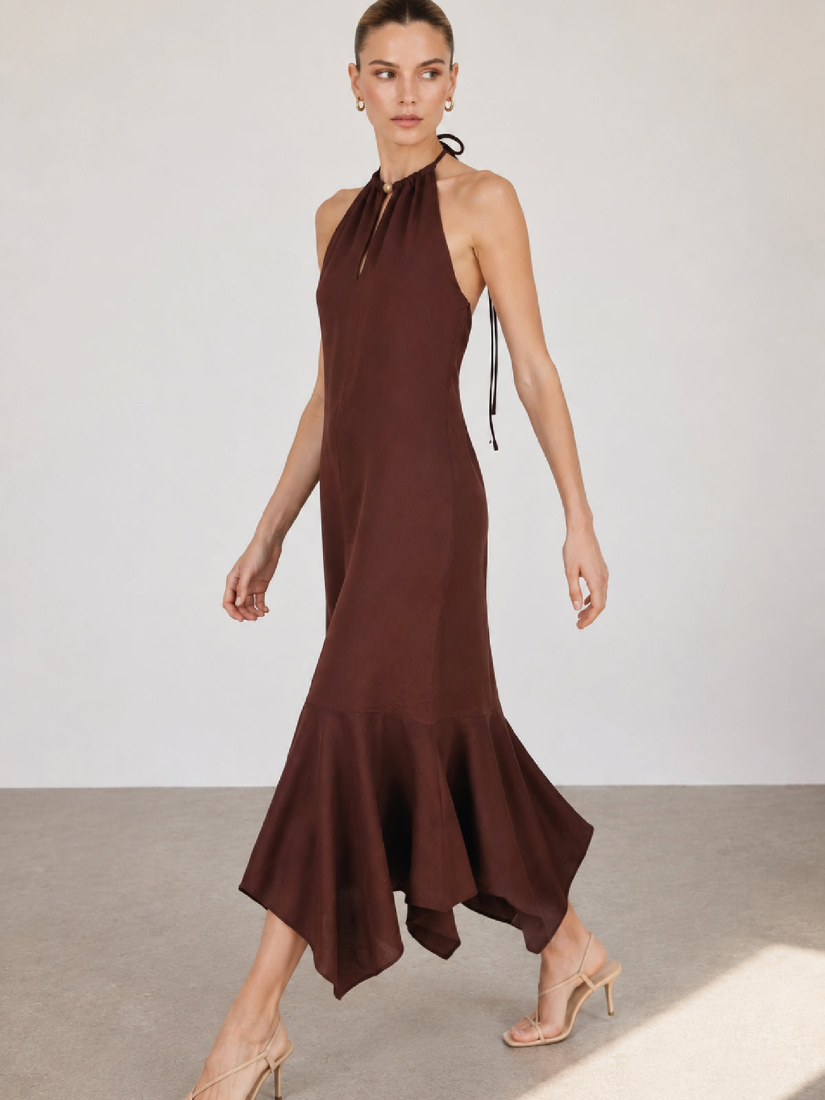 Vestido Largo Tajisha Cafe