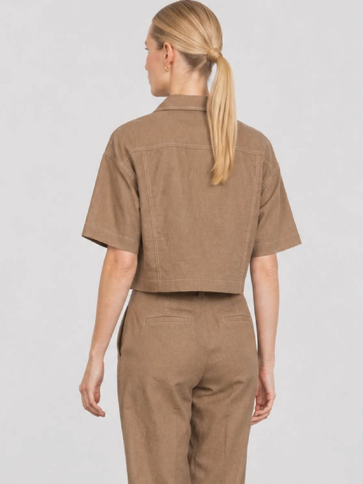 Blusa Eucaris Taupe
