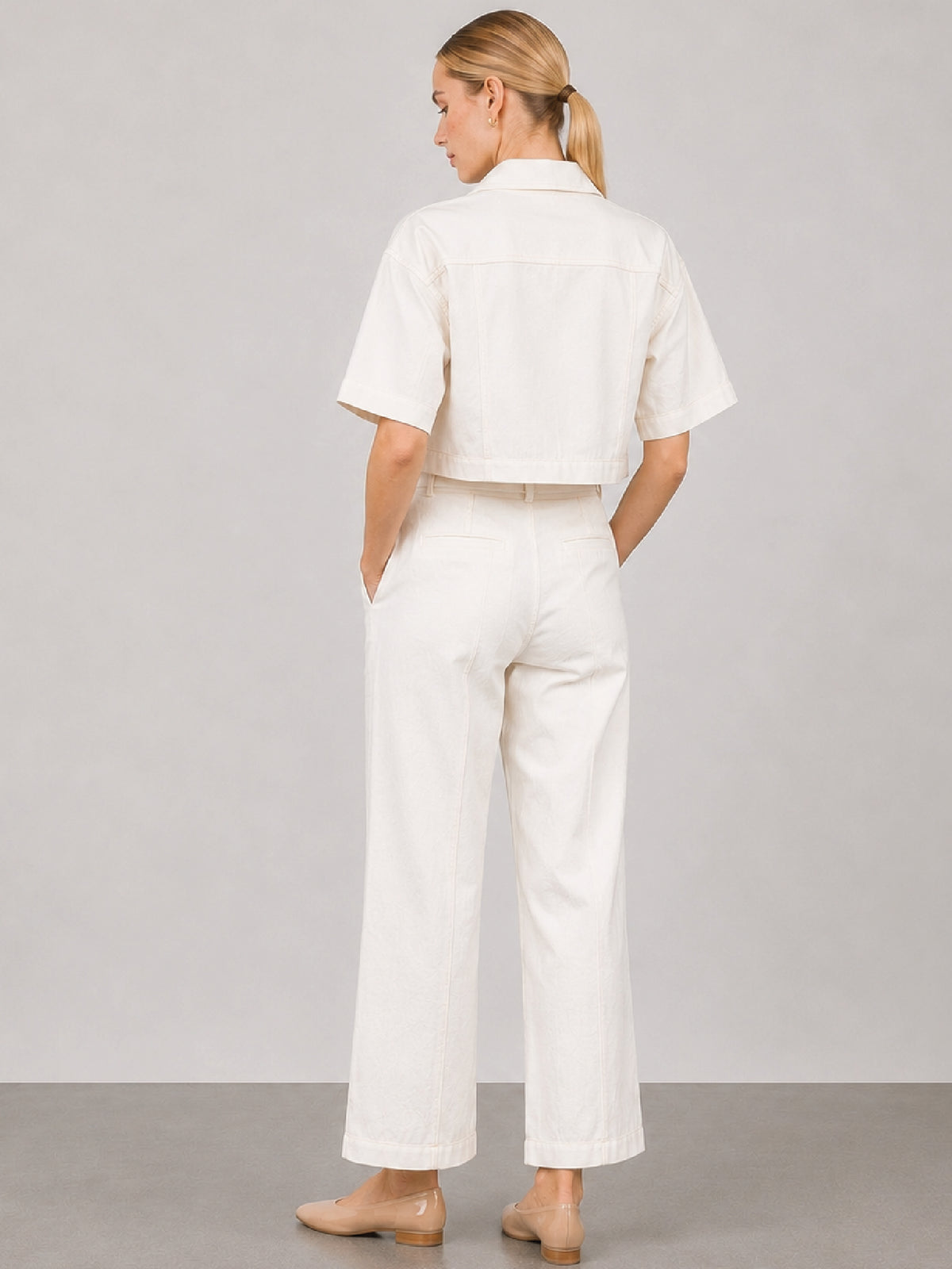 Pantalón Eucaris Blanco