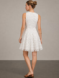 Vestido Corto Marie Blanco