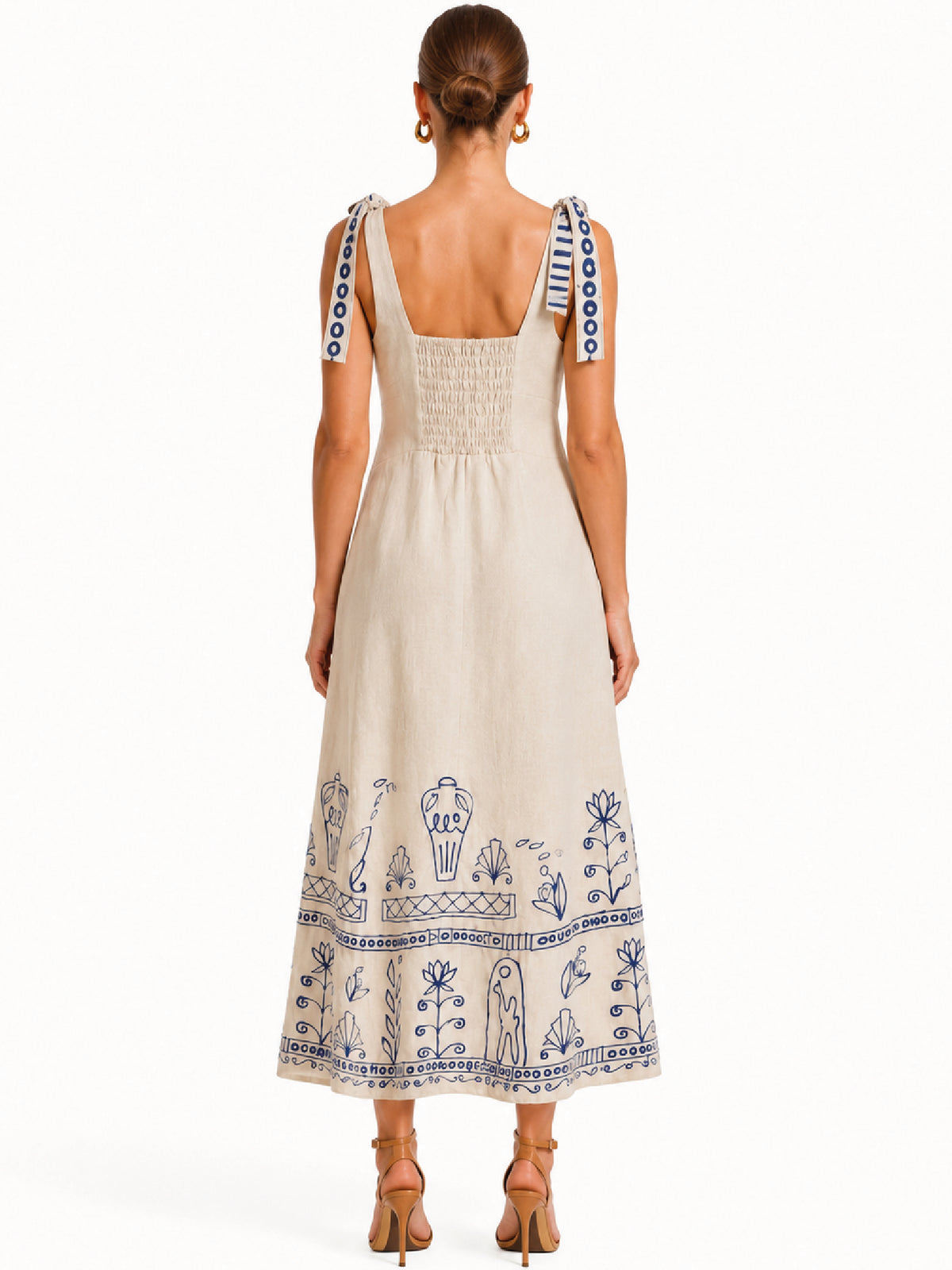 Vestido Largo Ursula Blanco