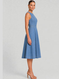 Vestido Largo Gabrie Indigo