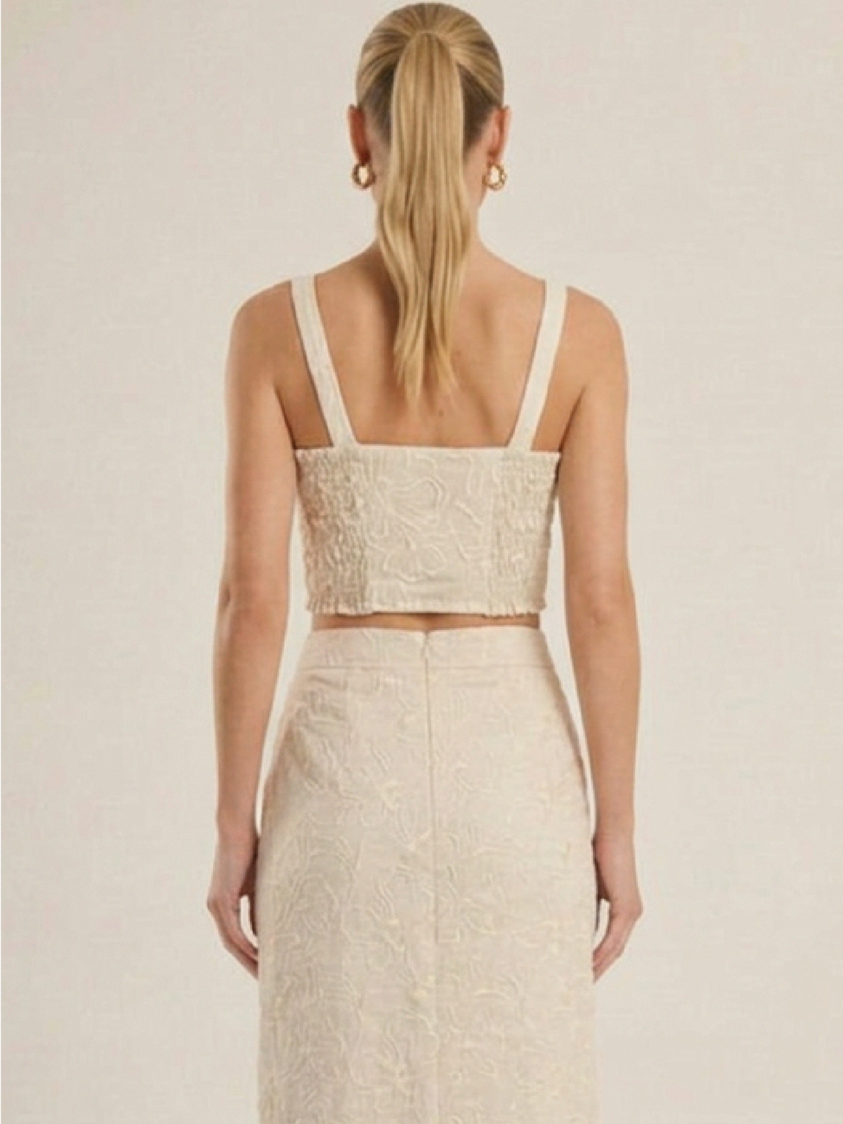 Blusa Idalia Ivory
