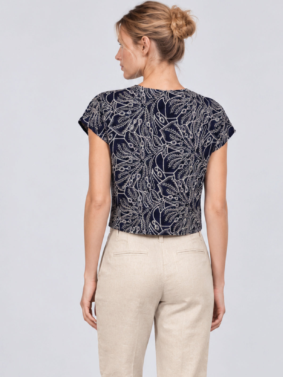 Blusa Arenza Navy