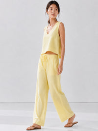 Pantalón Largo Cameron Amarillo