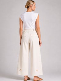 Pantalón Largo Adriano Ivory
