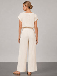 Pantalón Largo Dilana Ivory