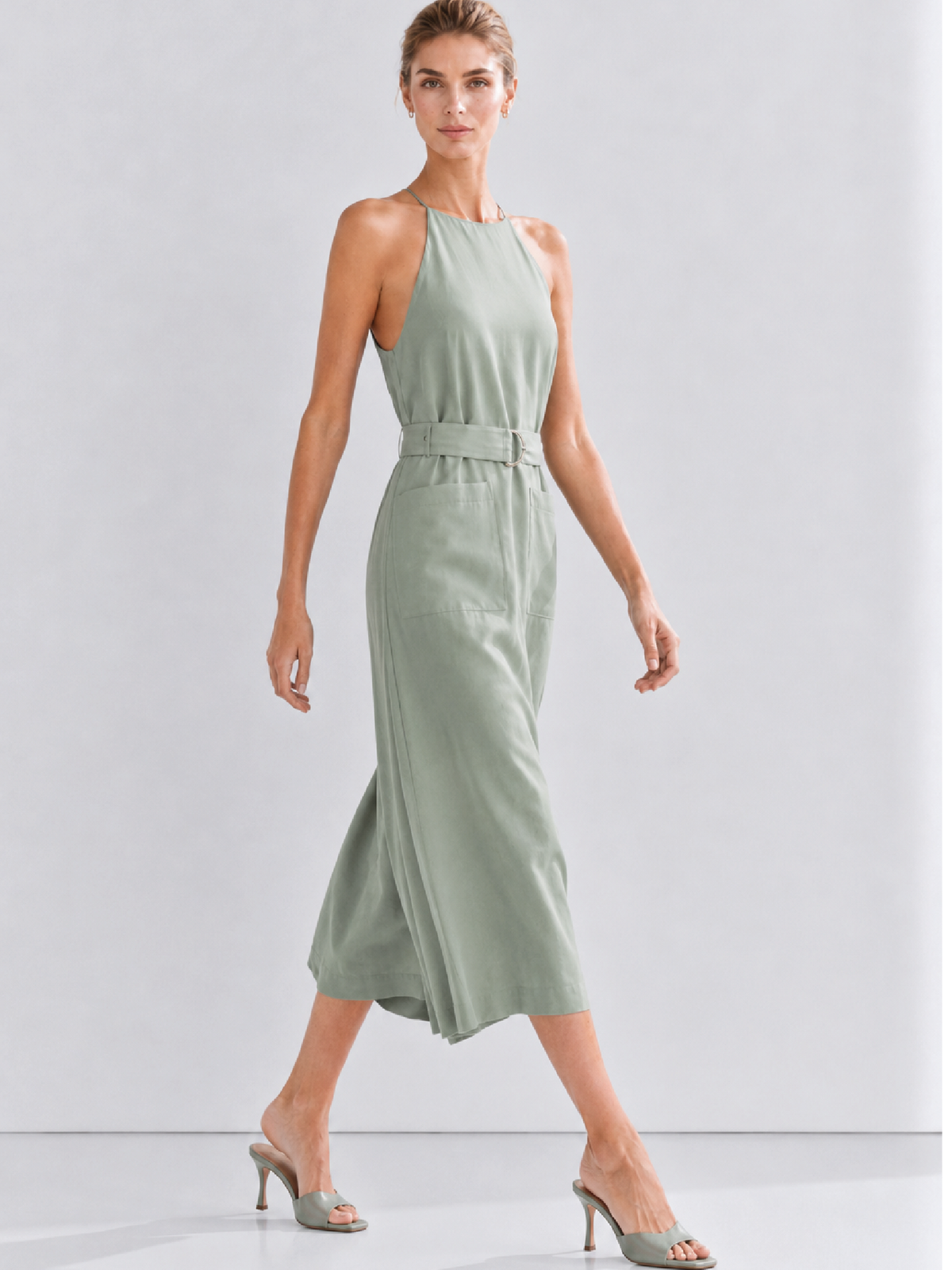 Vestido Largo Alegra Verde