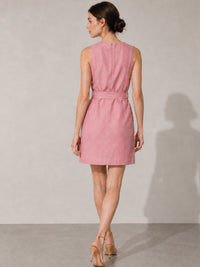 Vestido Corto Gabyna Palo De Rosa