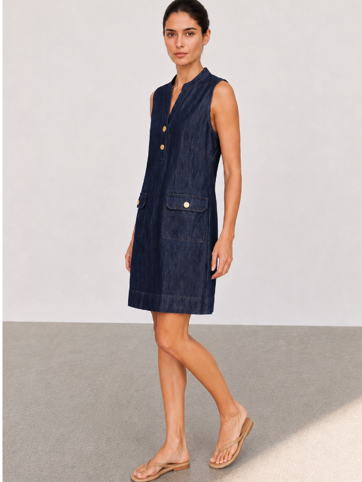 Vestido Corto Penaut Indigo