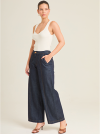 Pantalon Largo Moscu Indigo