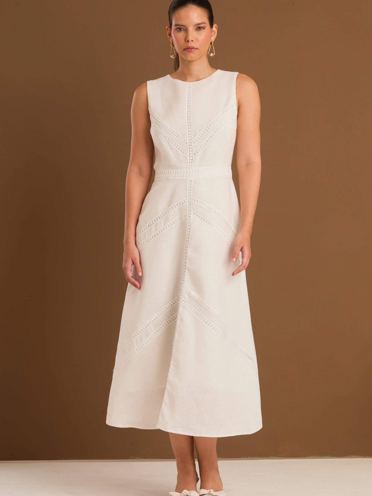 Vestido Largo Miho Blanco