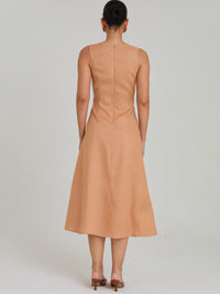 Vestido Largo provence Camel