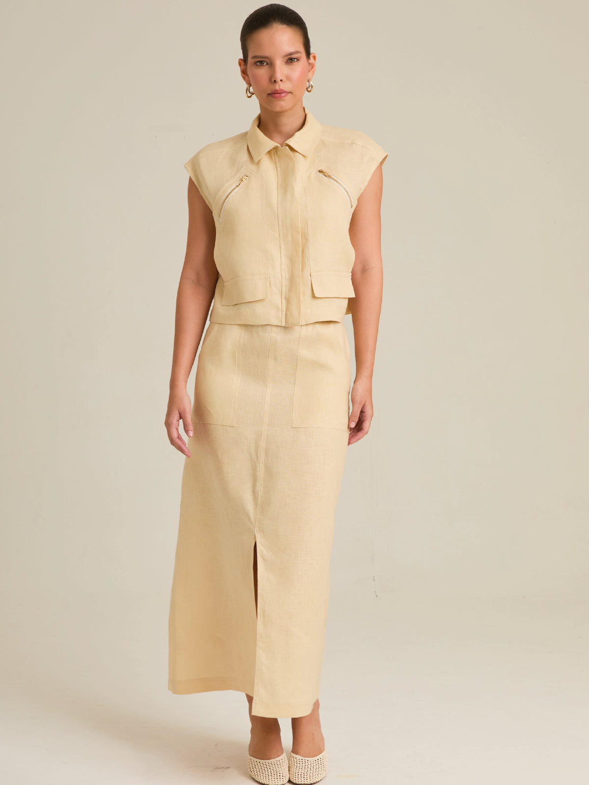 Blusa Namibia Ivory