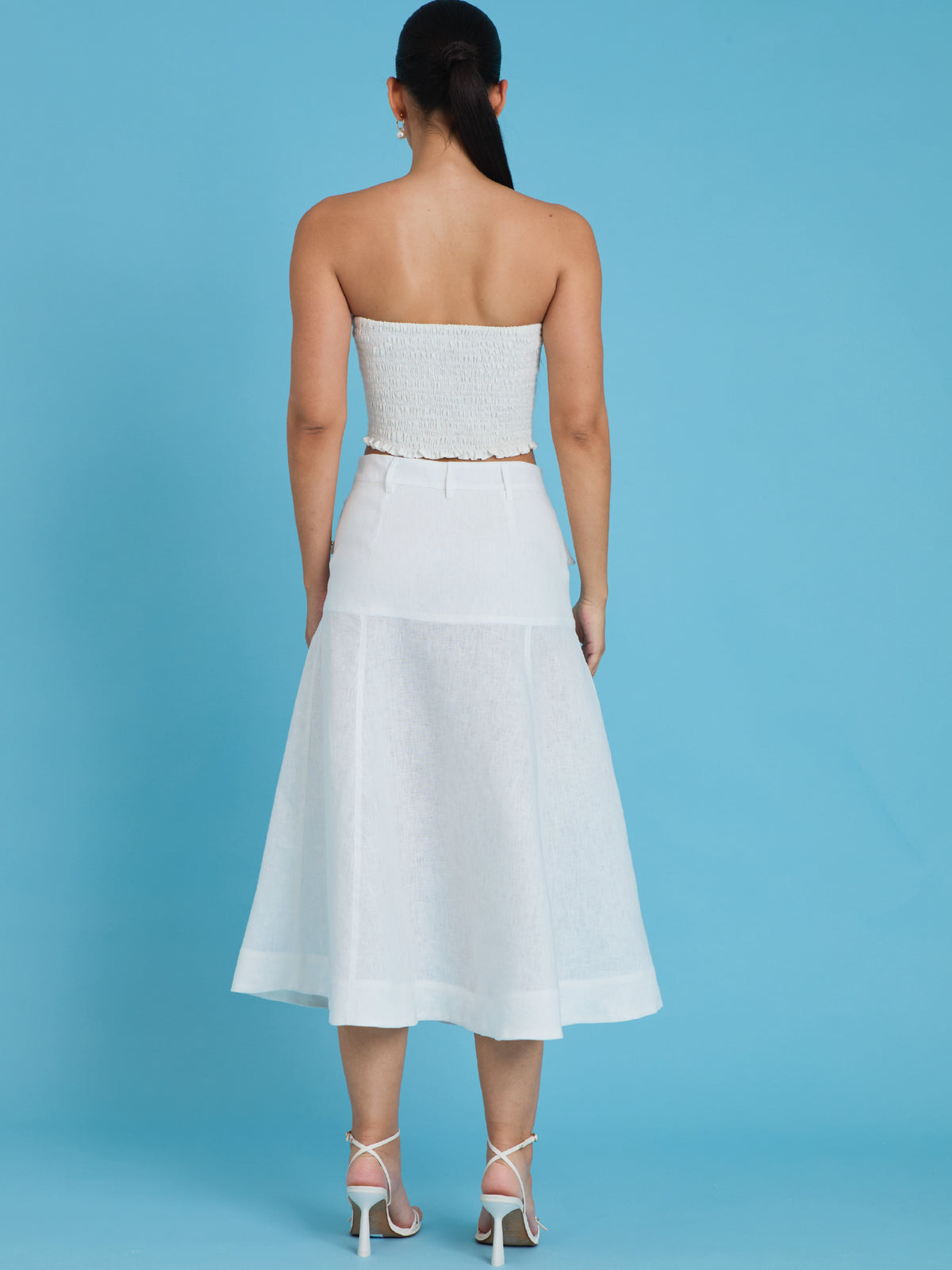 Falda Larga Bosnia Blanco