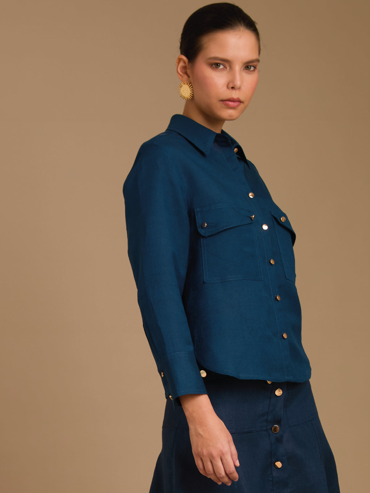Blusa Bosnia Navy