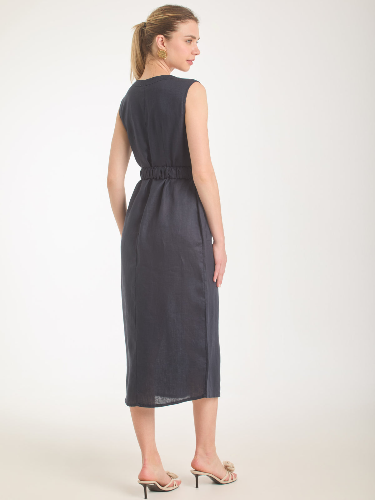 Vestido Largo Bimini Navy