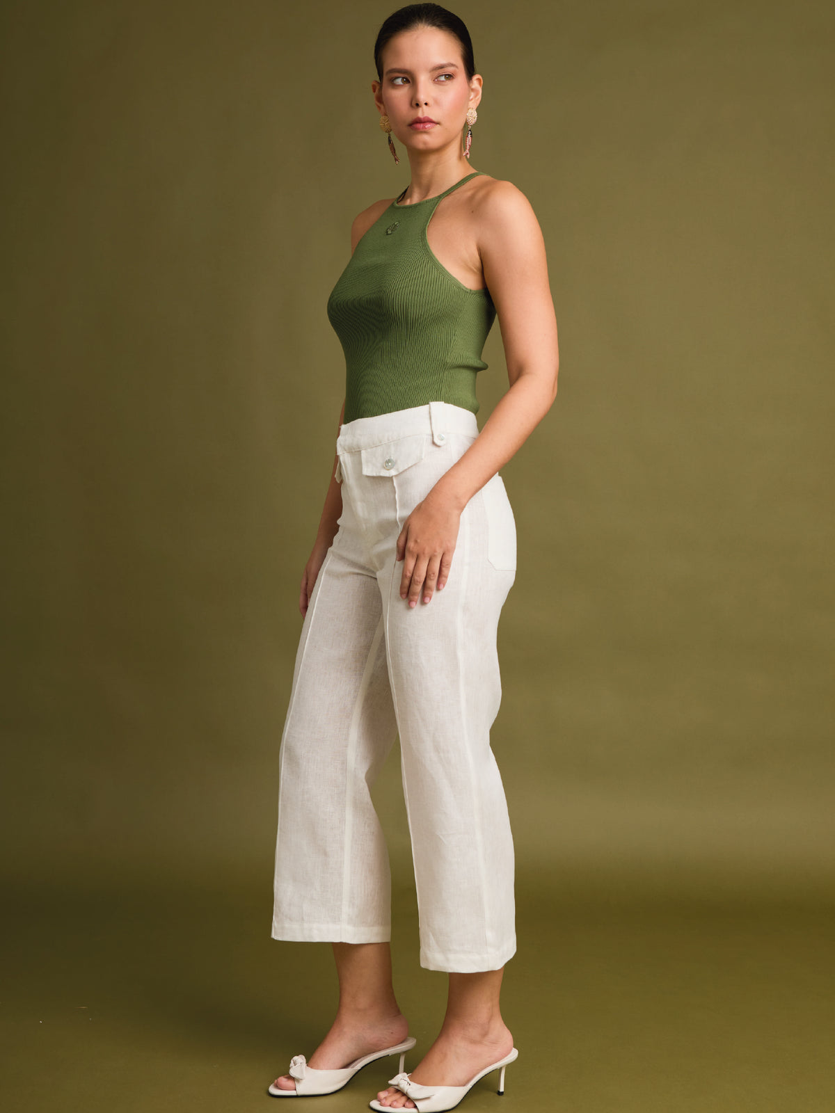 Pantalón Tunisa Blanco