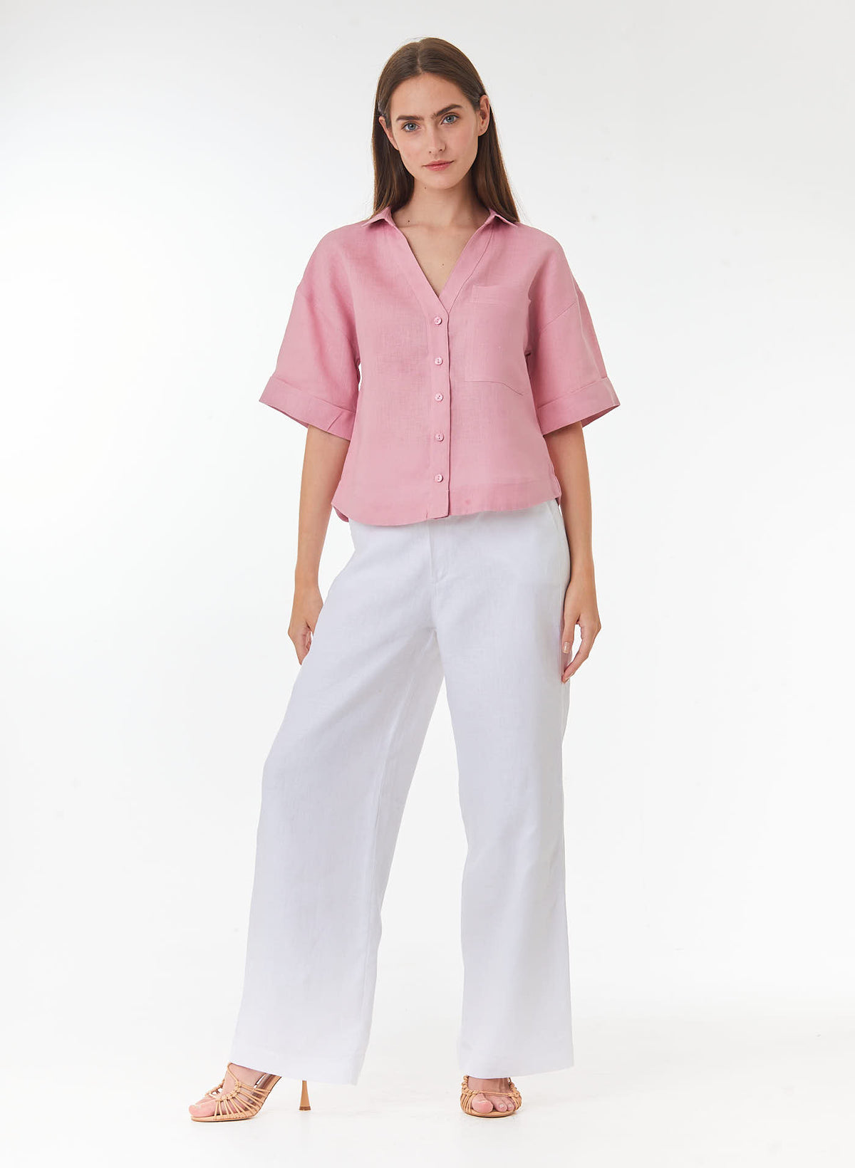 Blusa Imari Blanco Perla