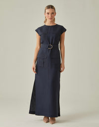 Vestido Alba Navy