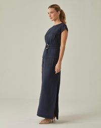 Vestido Alba Navy