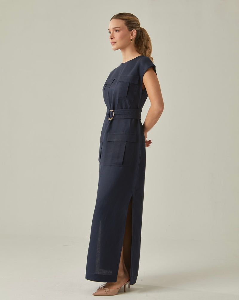 Vestido Alba Navy