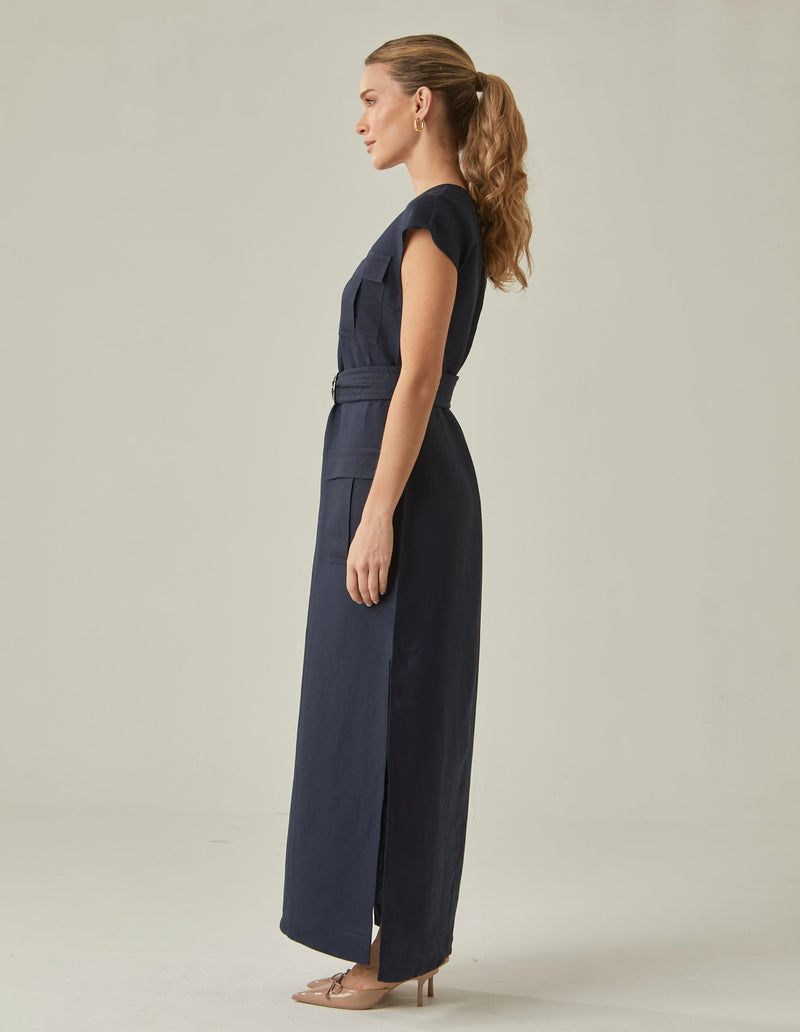 Vestido Alba Navy